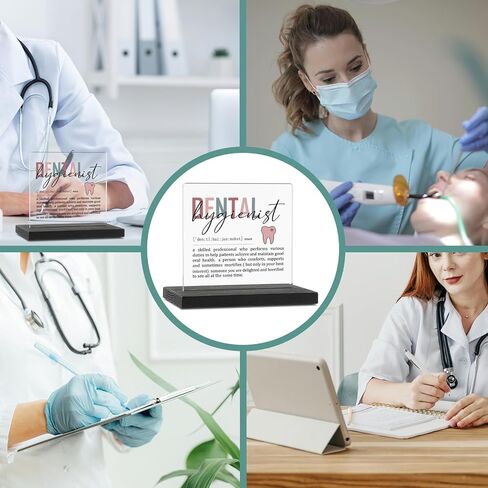 هدايا العلاج الطبيعي للنساء علامة ديكور مكتب واضحة، هدايا تقدير العلاج الطبيعي لطلاب الطبيب، علامات لوحة تعريف PT لديكور مكتب العيادة الطبية TZD23 in Saudi Arabia