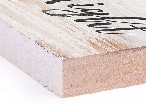 P. Graham Dunn Silent Night Holy Night Christmas Whitewash 6 × 1.5 لوحة صغيرة من خشب الصنوبر على سطح الطاولة in Kuwait