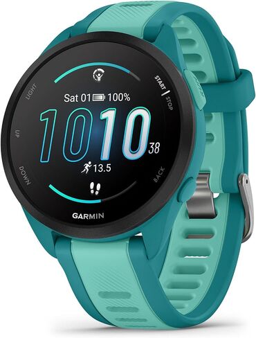 Garmin Forerunner® 165, Running Smartwatch, 43mm, Black | Essential Training & Recovery Features, Built-In GPS for Distance, Pace & Speed, Garmin Coach, Daily Suggested Workouts in Saudi Arabia