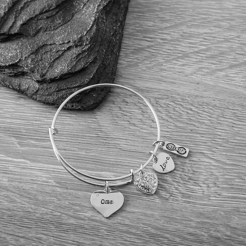 Infinity Collection Mimi Charm Bracelet, Mimi Gifts for Grandma, MimiJewelry, Grandma Jewelry, Mimi Gifts for Women, Promoted to Mimi in Saudi Arabia