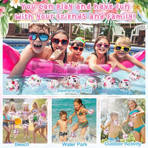 48 Pcs 3 Inch Party Nylon Water Bomb Swimming Pool Water Absorbent Ball Toys, Summer Activities Water Fight Games for Pool Beach Party Favors in Saudi Arabia