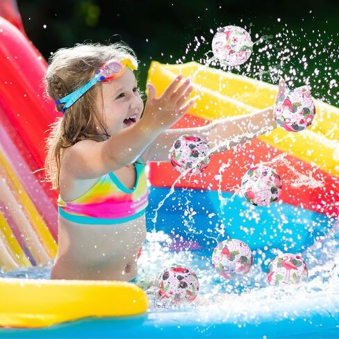 48 Pcs 3 Inch Party Nylon Water Bomb Swimming Pool Water Absorbent Ball Toys, Summer Activities Water Fight Games for Pool Beach Party Favors in Saudi Arabia