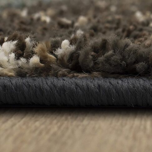 سجادة Mohawk Home Huxley Adobe Abstract Shag Area، 5'x8'، بني/بيج in Kuwait