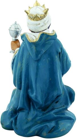 5" Christmas Nativity Collection | Wise Man - Casper | Three Kings | Traditional Nativity Figures with New Merchants! | Great Gift | Hand-Painted and Made in Italy in Saudi Arabia
