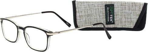 Select-A-Vision Men's Optitek Computer 2109 Black Reading Glasses in Saudi Arabia