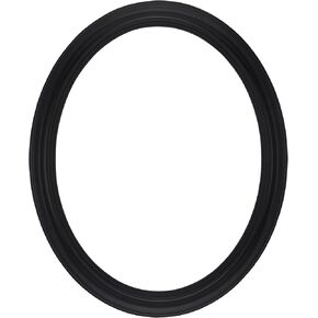 Stein Design Oval Frames - Hand-Finished Open-Back Oval Frames for Canvas, Does not Include Glass or Backing - [Gold - 11"x14"]