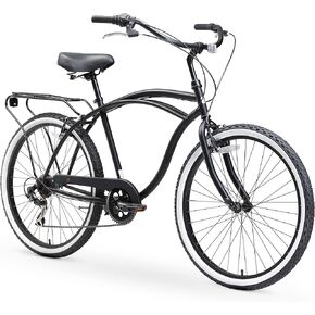 دراجة سيكسثريزرو أراوند ذا بلوك للرجال على الشاطئ، دراجات سرعة 1/3/7/21، عجلات 26 بوصة/24 بوصة، ألوان متعددة in Kuwait