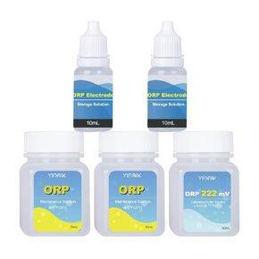 ORP Maintenance Solution, ORP Calibration Solution, ORP 222mV Calibration Buffer with 2 Bottle ORP Probe Protective Solution for All ORP Test Kit of YINMIK GIDIGI CIZTADA Yewhick UIUZMAR ORAPXI
