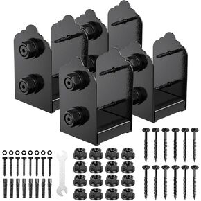 8x8 Post Base, 1Pcs Stainless Steel Adjustable Post Anchor Bracket (Internal 7.8 x 7.5"), Adjustable Post Base for Pavilion Deck Porch Handrail Railing Support Decorative Anchor Plate in Kuwait