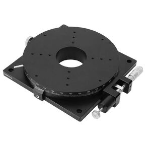 Manual Rotation Stage, 0.01mm High Precision 360 Degrees Rotating 160mm × 30mm Sliding Stage Turning High Precision