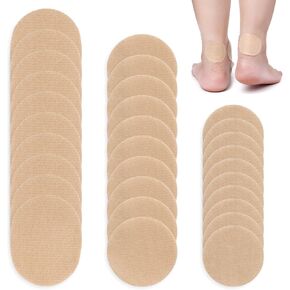 30pcs Moleskin for Feet, Flannel Moleskin Tape Precut Moleskin Adhesive Pads Moleskin Padding Mole Skin Patch for Feet Heels Shoes Avoid Friction Ache