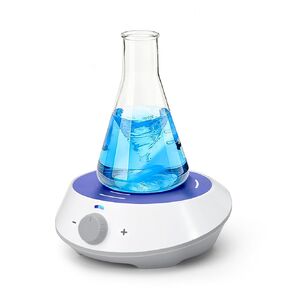 Magnetic Stirrer Mixer Laboratory Stir Plate with Stir Bar Max Stirring Capacity 3000mL for Lab and Homebrew(No Heating)