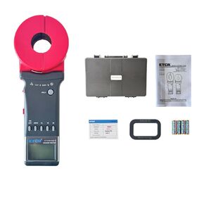 ETCR2100+ Ground Resistance Meter Earth Resistance Tester Clamp Earth Resistance Measurement 0.010Ω~1200Ω Double Insulation