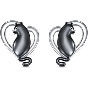 925 Sterling Silver Cardinal/Mushroom Studs Earrings, Birthday Jewelry Gifts for Women Girls