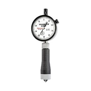 Starrett Inch Reading Dial Indicator Internal Chamfer Gage with Deluxe Padded Case - 0-1/2" Range, 0-90 Angle - 683-2Z
