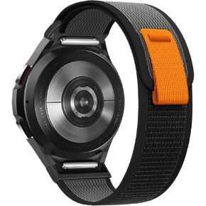 One Click No Gap Alpine Loop Band Compatible with Samsung Galaxy Watch 6 4 5 Band 40mm 44mm/Galaxy Watch 6 4 Classic Bands 47mm 43mm 42mm 46mm/Watch 5 Pro Band 45mm, 20mm Rugged Nylon Sport Strap Men
