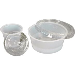 Fabri-Kal 3.25 Oz. Art Utility Cup Lids - Pack 125
