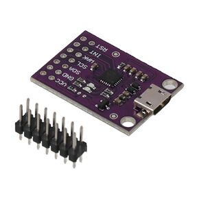 MCU-2112 Communication Module, CP2112 Debug Board, 2.0 MicroUSB Sensor Blocks USB to SMBus I2C Debugging Board, Serial Adapter Module 2112 Evaluation Kit CCS811 Sensor Module