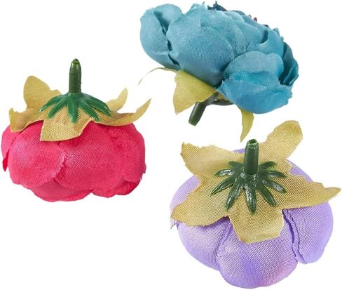 Juvale Artificial Peony Flower Heads for DIY Crafts, Decorations, Mixed Colors (1.6 in, 60 Pack) in Saudi Arabia
