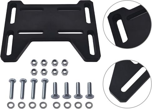 AKSGKGQ لوحة محرك قابلة للتعديل من الألومنيوم للدراجة الصغيرة، Go Kart، Coleman 100، Doodlebug DB30 للمحركات الصغيرة ذات 4 أشواط Predator 212، Tecumseh، Honda، Tilloson 212 in Kuwait
