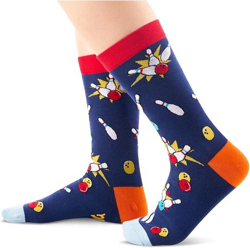 Zmart Unisex Funny Socks Pickleball Socks for Women Men Pickle Ball Socks, Pickleball Gifts Gifts for Pickleball Lovers Pickle Ball Gifts in Light Blue in Saudi Arabia