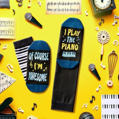 Zmart Unisex Funny Socks Pickleball Socks for Women Men Pickle Ball Socks, Pickleball Gifts Gifts for Pickleball Lovers Pickle Ball Gifts in Light Blue in Saudi Arabia