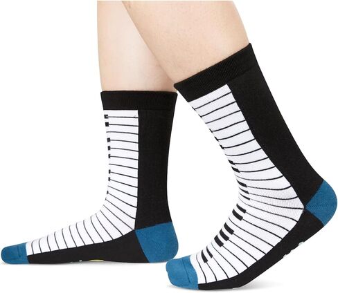 Zmart Unisex Funny Socks Pickleball Socks for Women Men Pickle Ball Socks, Pickleball Gifts Gifts for Pickleball Lovers Pickle Ball Gifts in Light Blue in Saudi Arabia