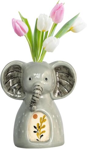 ريد الناشر زجاجة فارغة السيراميك: الزيوت العطرية الناشر زجاجات الملحقات العطر القابلة لإعادة الملء الجرار DIY استبدال مجموعات الناشر ريد، لطيف نمط الغزلان الحرف زهرة زهرية ديكور الحضانة in Kuwait