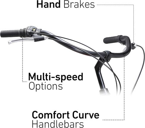 دراجة سيكسثريزرو أراوند ذا بلوك للرجال على الشاطئ، دراجات سرعة 1/3/7/21، عجلات 26 بوصة/24 بوصة، ألوان متعددة in Kuwait