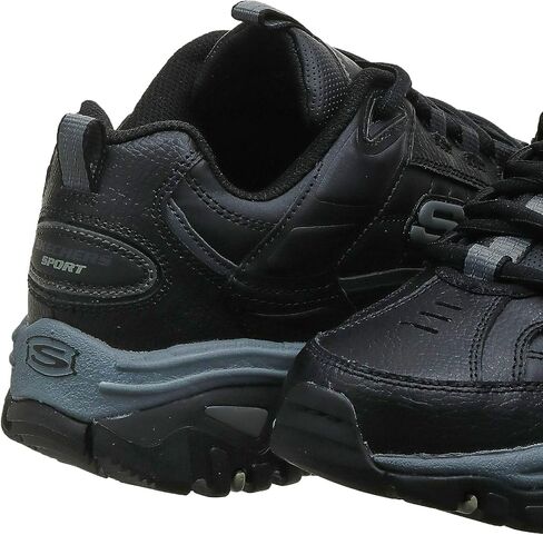 Skechers Men's Energy Afterburn Lace-Up White/Navy Blue Sneaker 10.5 M US in Saudi Arabia
