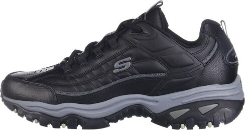 Skechers Men's Energy Afterburn Lace-Up White/Navy Blue Sneaker 10.5 M US in Saudi Arabia