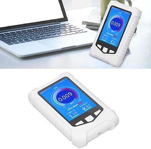 كاشف متر ملون محمول باليد USB شحن حساس جودة الهواء مراقبة التلوث مراقبة الغاز محلل غاز الهواء اختبار دقة 0.01 جزء في المليون in Saudi Arabia