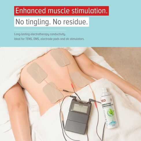 Conductive Ultrasound Gel for Imaging, Cavitation, TENS Units & Baby Dopplers, 12 x 8.45 fl oz - Hypoallergenic & Unscented - Made in USA - 12 Bottles, 8.45 fl oz / 250mL in Saudi Arabia