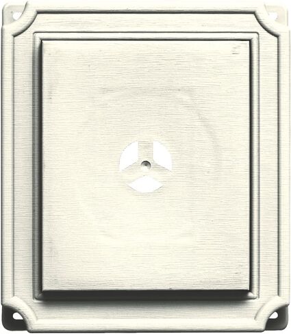 Builders Edge 130110001034 Mounting Block, Parchment in Saudi Arabia