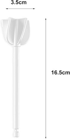 خلاط طلاء هيليكس الأبيض، ملحق حفر، خلاط إيبوكسي، خلاط مجداف لخلاط الجص يستخدم مع مثقاب لخلط الجص، الأسمنت، التوصيل، خفق التقديم، خلاط مركب خفق الطلاء in Saudi Arabia