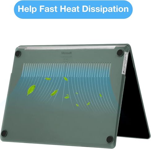 MOSISO Case Compatible with Surface Laptop 5/4/3 13.5 inch 2022 2021 2019 Release with Metal Keyboard (Models: 1951 & 1868), Protective Plastic Hard Shell&Keyboard Cover&Screen Protector, Chalk Pink in Kuwait