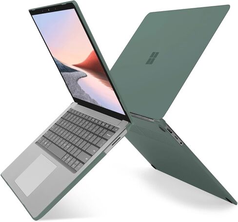 MOSISO Case Compatible with Surface Laptop 5/4/3 13.5 inch 2022 2021 2019 Release with Metal Keyboard (Models: 1951 & 1868), Protective Plastic Hard Shell&Keyboard Cover&Screen Protector, Chalk Pink in Kuwait