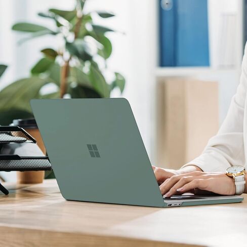 MOSISO Case Compatible with Surface Laptop 5/4/3 13.5 inch 2022 2021 2019 Release with Metal Keyboard (Models: 1951 & 1868), Protective Plastic Hard Shell&Keyboard Cover&Screen Protector, Chalk Pink in Kuwait