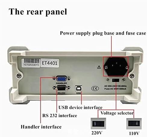 East Tester Desktop Electric Bridge ET4401/2/10 Resistance Impedance Capacitance Inductance Measure Instrument Digital LCR Meter (ET4410) in Saudi Arabia