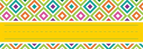 يوريكا دكتور سوس كات إن ذا هات، لوحات أسماء ذاتية اللصق، 36 قطعة، 9.5 بوصة × 3.25 بوصة in Kuwait