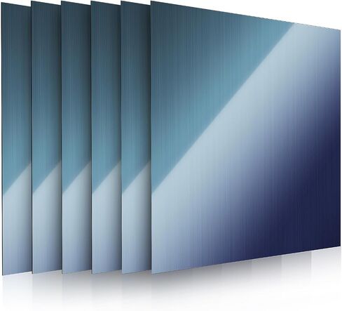 6PCS Carbon Steel Shim Stock Assortment, 6" Width X 6" Length, 0.003",0.004", 0.005", 0.006", 0.007", 0.008" Thick Carbon Steel 1008 Shim Stock Assortment in Saudi Arabia