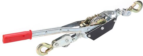 Winch,Hand Winch,2T Wire Rope Hand Power Puller Tighten Tool Mini Tightener with Double Hook Lifting Tool for Construction, Highway, Bridge in Kuwait