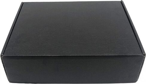 Black Cardboard Shipping Box Mailers 7 x 5 x 2 Inch Corrugated Packaging Storage Boxes 15 Pack (Inside Size: 6.5 x 4.8 x 1.9) in Saudi Arabia