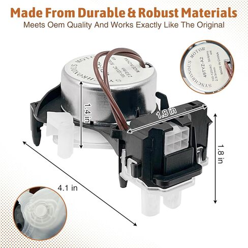 W10913953 استبدال مشغل تبديل الغسالة 49tyz-e120a1 مشغل تبديل الغسالة مناسب لدوامة/كينمور/مايتاغ/أمانا، استبدل PS11769864 W10597177 AP6037270 EAP11769864 W10815026 in Kuwait