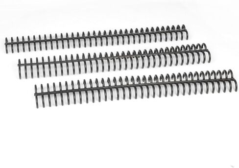 Rayson PROC1530M Click Binding Spines, Easy Edit Spines, 3/5" Diameter, 120 Sheets Capacity, Multicolor, 30/Box in Kuwait