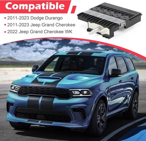 956-601 Headlight Block Fuse for 2011-2023 Dodge Durango,2011-2023 Grand Cherokee,2022 Grand Cherokee WK Replaces# 68089468AA (Headlight Block Fuse) in Saudi Arabia