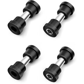 Golf Cart Rear Leaf Spring Bushing and Sleeve Kits for 1981-up Club Car DS & 1994-up EZGO TXT/Medalist,6 Sleeves and 12 bushings,OEM#70291-G01 70289-G02 1012303 1015583