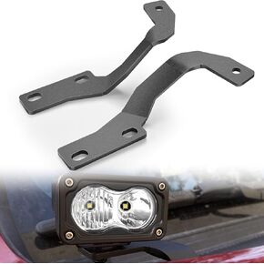 Nilight Ditch Light Brackets Hood Hinges Mount Bracket Kit for Auxiliary Offroad LED Pod Light Work Lights on 1999-2006 Chevrolet Silverado Tahoe Suburban GMC Sierra Yukon, 2 Years Warranty