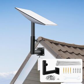 Starlink Pole Mount ,Starlink Accessories Starlink mounting kit and Starlink Pipe Adapter for Starlink Internet Kit Satellite and Weather Station,Universal Antenna Steel Pole Clamp Bracket