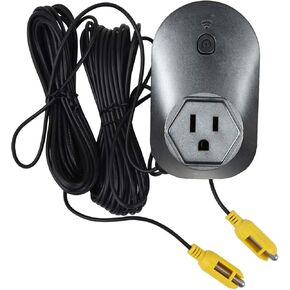 Briidea Hi-Lo Sump Pump Controller with Dual Float Switch and Overload Protection(Black)